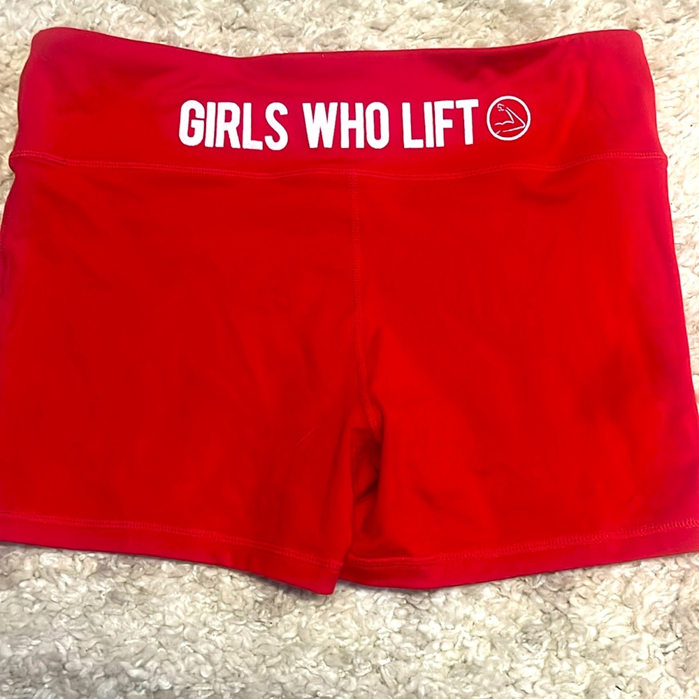 Girls who lift shorts